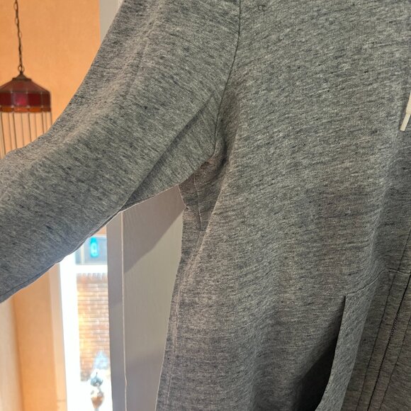 Sandro Gray Zip Up Sweater - Picture 4 of 9